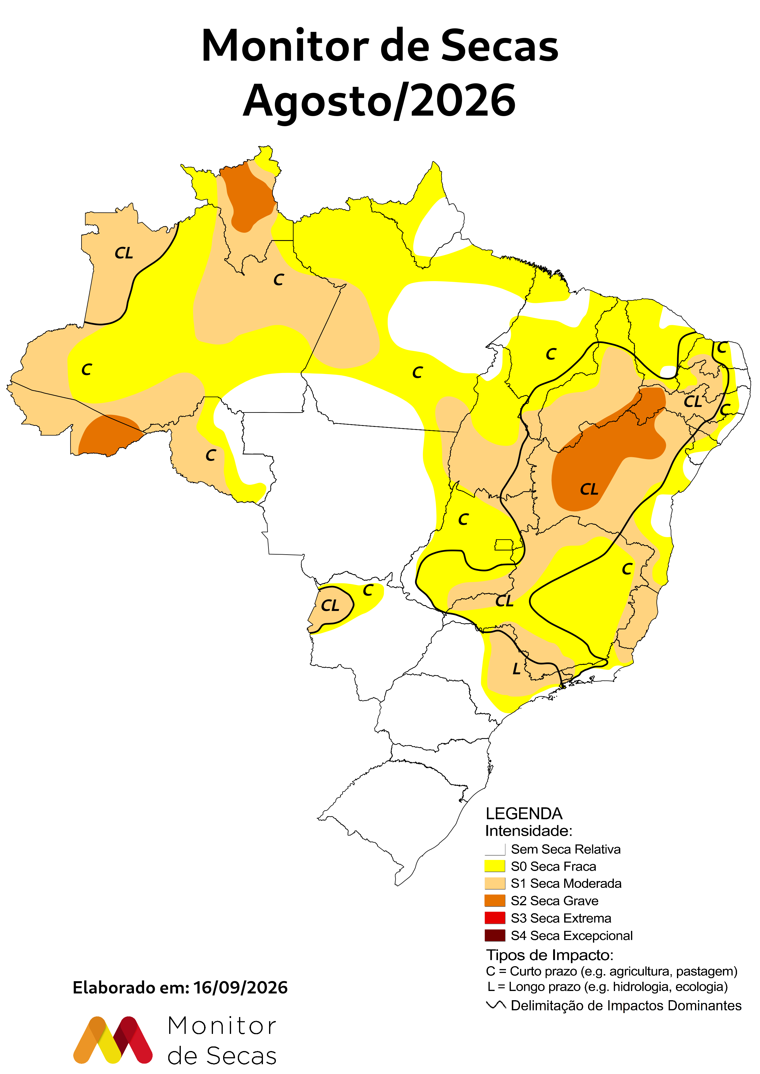 Monitor de Secas — Agosto de 2026